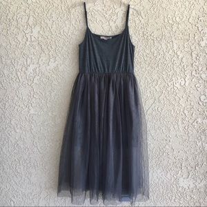 Tulle skirt strappy dress